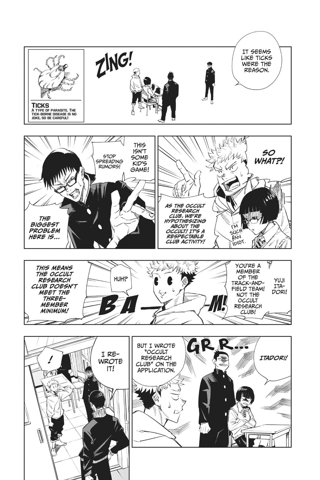 Jujutsu Kaisen Manga Chapter - 1 - image 13