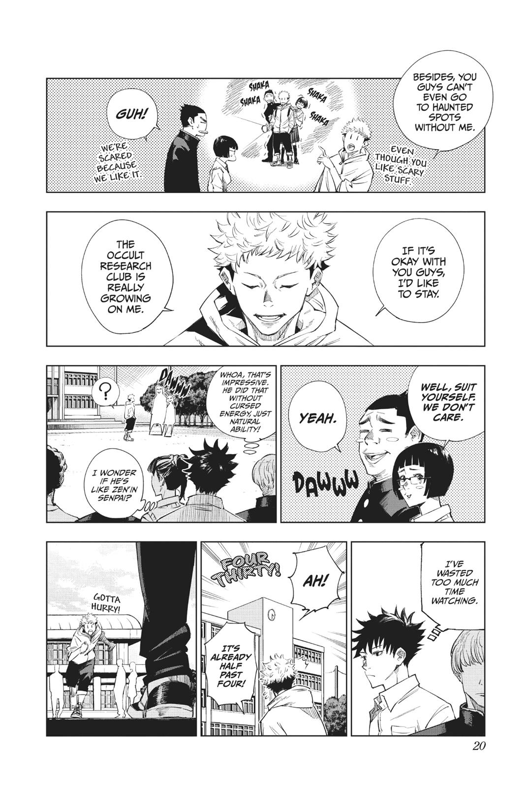 Jujutsu Kaisen Manga Chapter - 1 - image 20