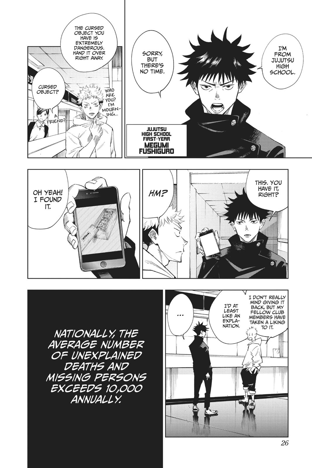 Jujutsu Kaisen Manga Chapter - 1 - image 26