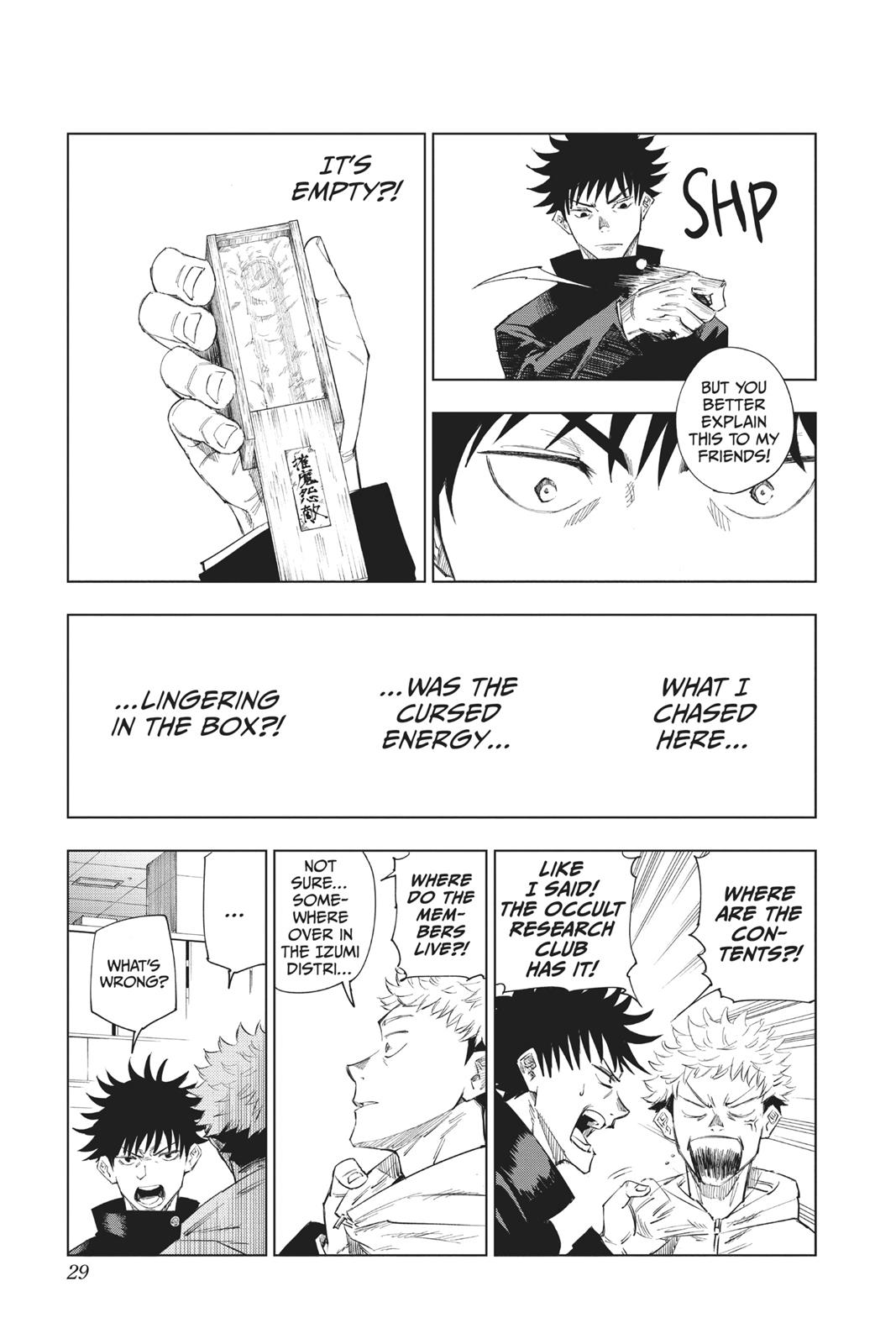 Jujutsu Kaisen Manga Chapter - 1 - image 29