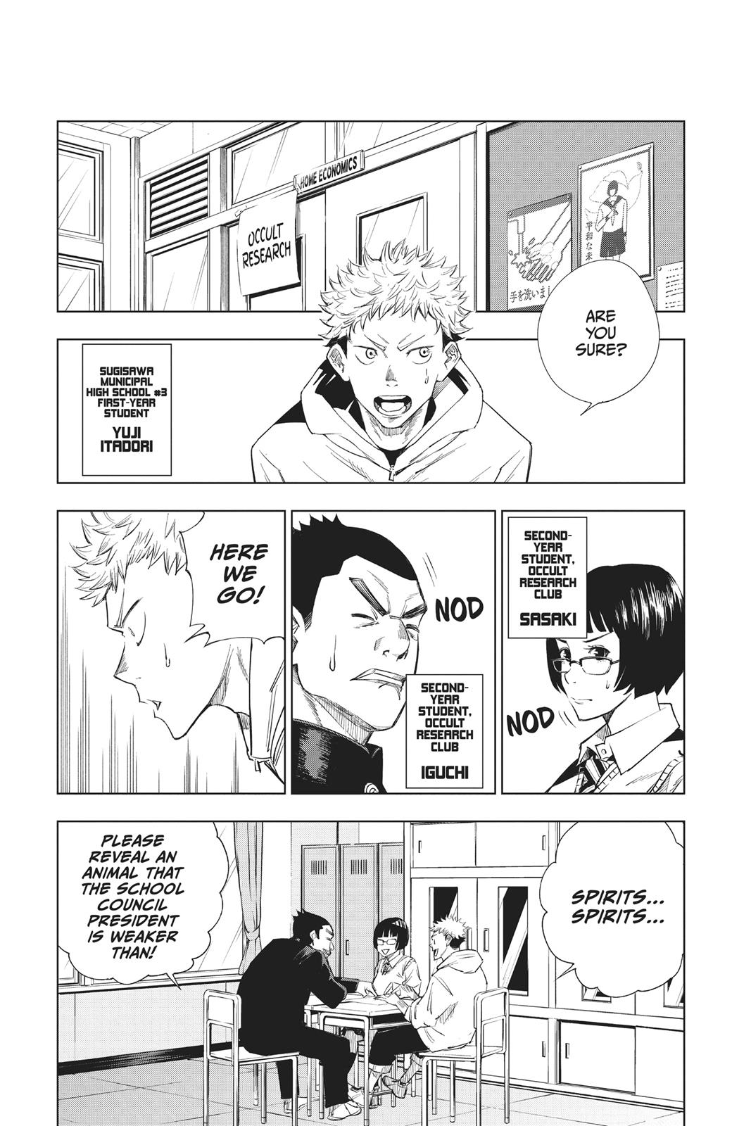 Jujutsu Kaisen Manga Chapter - 1 - image 9