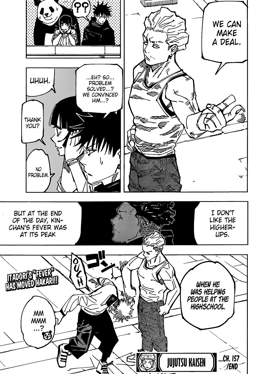 Jujutsu Kaisen Manga Chapter - 157 - image 18
