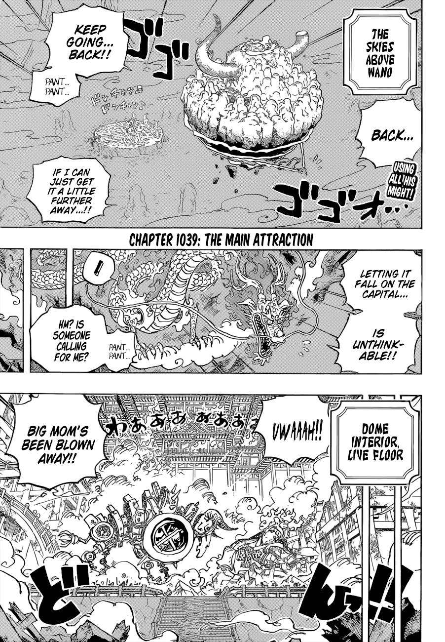 One Piece Manga Manga Chapter - 1039 - image 4