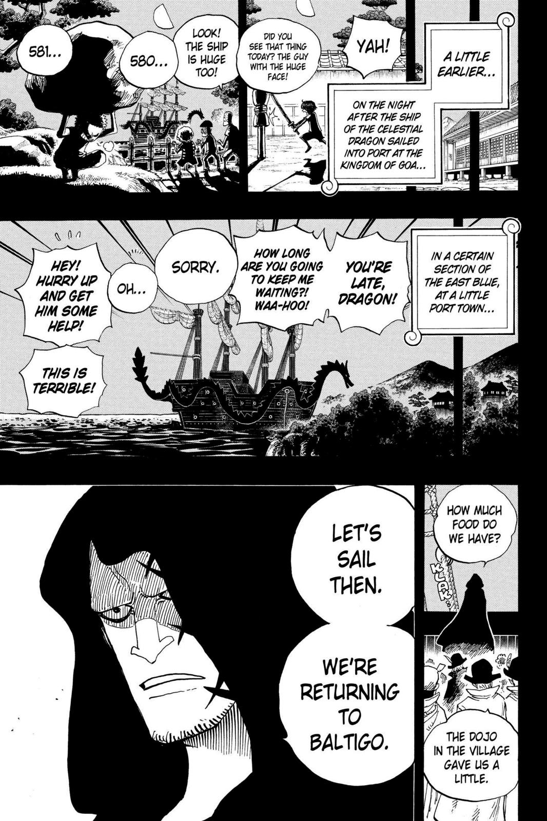 One Piece Manga Manga Chapter - 589 - image 7