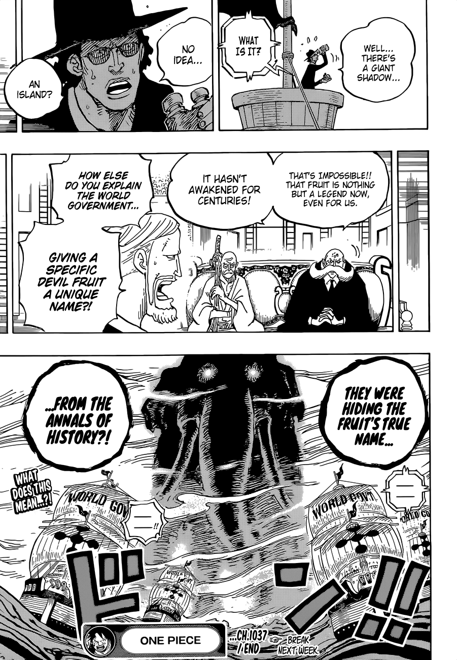 One Piece Manga Manga Chapter - 1037 - image 16