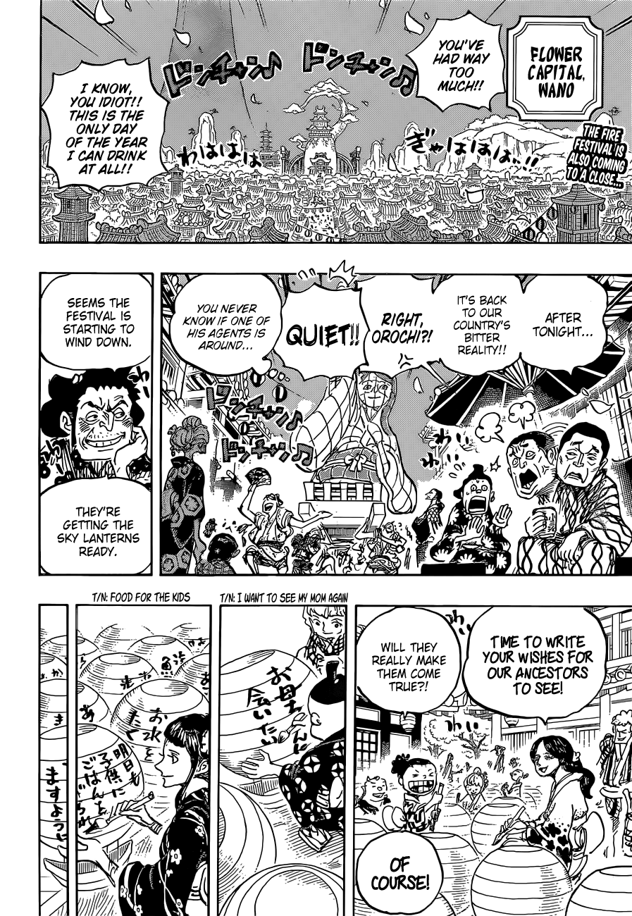 One Piece Manga Manga Chapter - 1037 - image 3