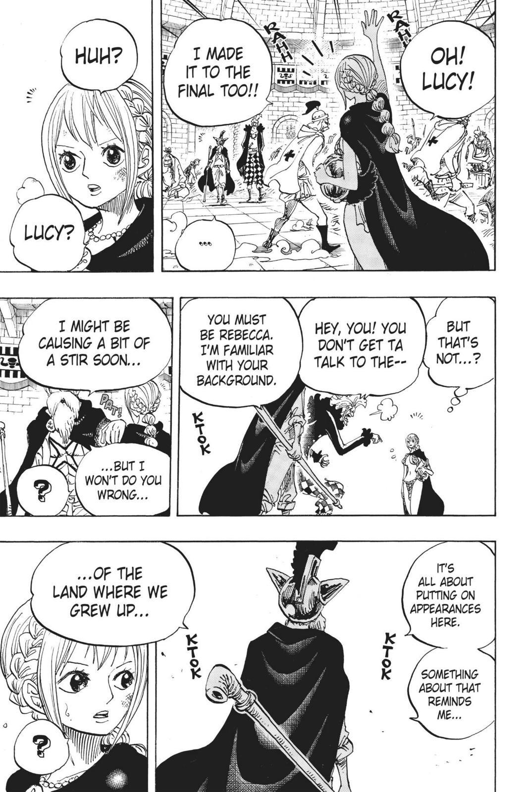 One Piece Manga Manga Chapter - 735 - image 3