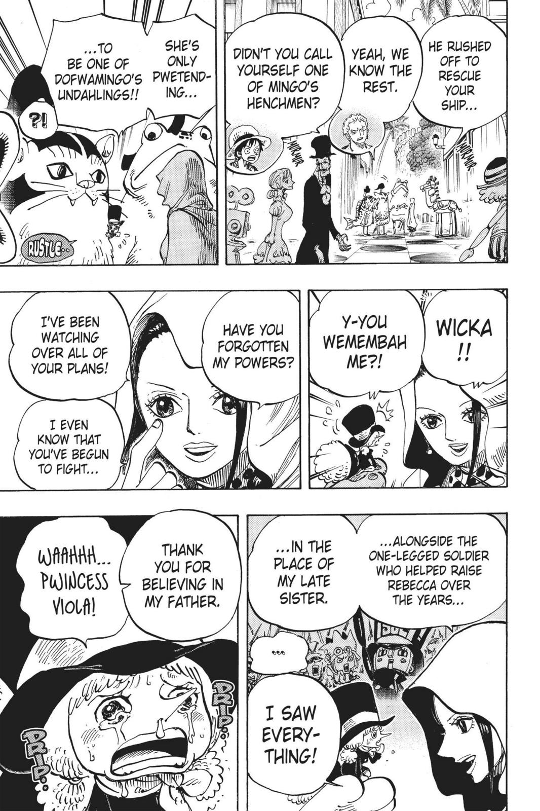 One Piece Manga Manga Chapter - 735 - image 5