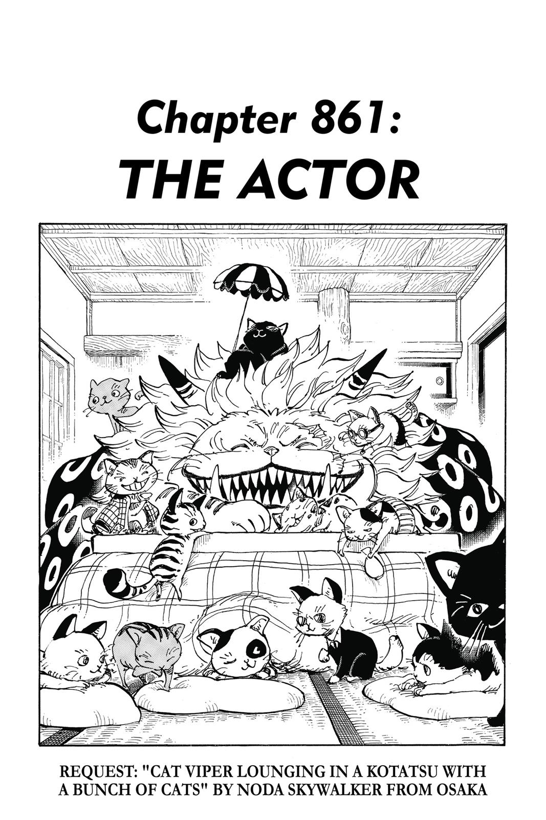 One Piece Manga Manga Chapter - 861 - image 1