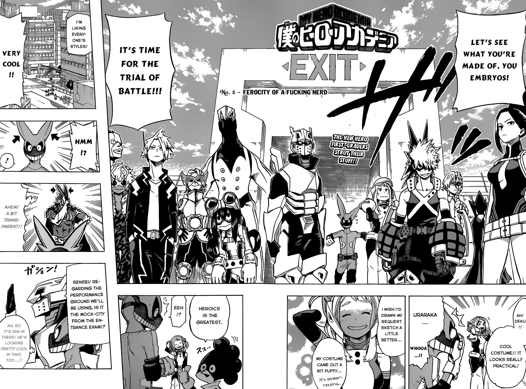 My Hero Academia Manga Manga Chapter - 8 - image 6