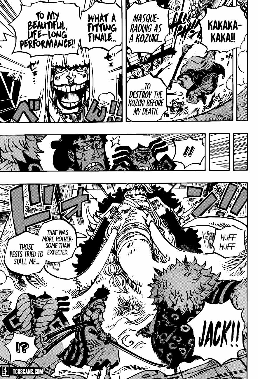 One Piece Manga Manga Chapter - 1008 - image 12