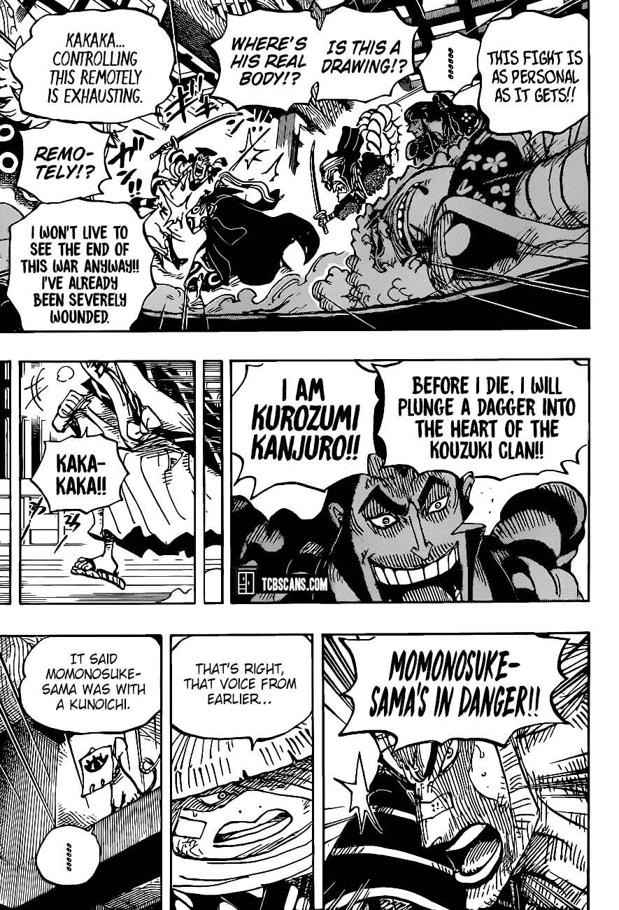 One Piece Manga Manga Chapter - 1008 - image 8