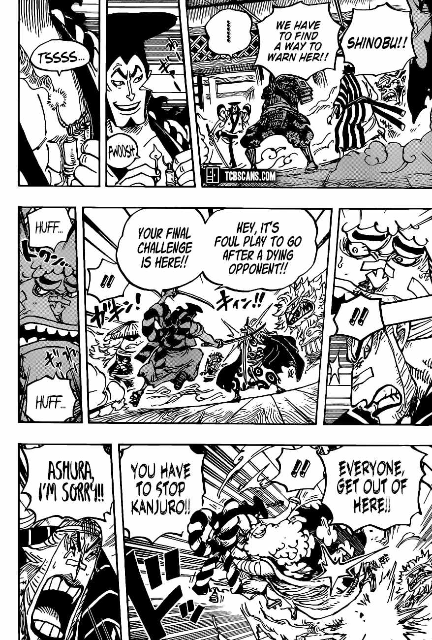 One Piece Manga Manga Chapter - 1008 - image 9