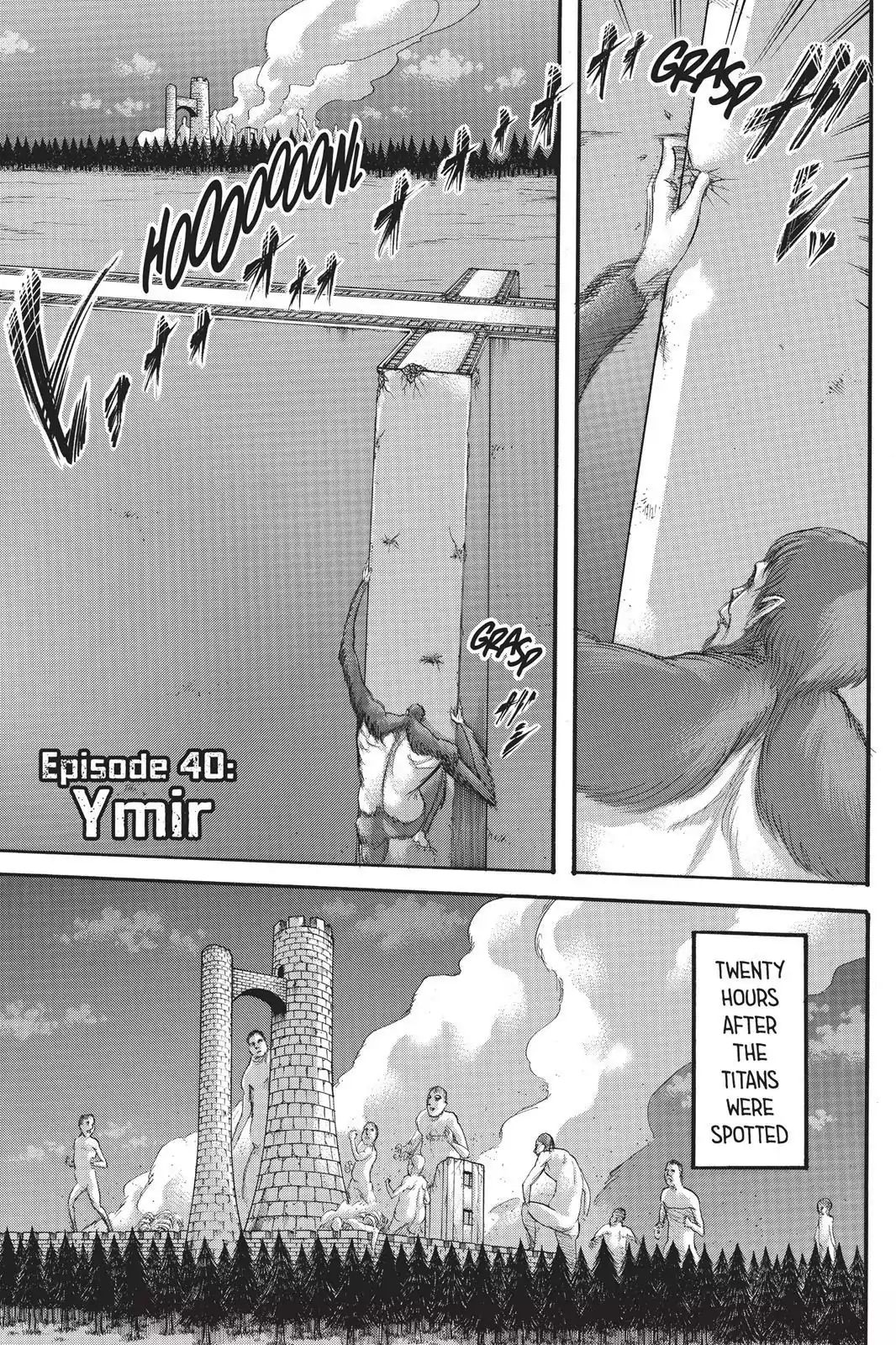 Attack on Titan Manga Manga Chapter - 40 - image 1