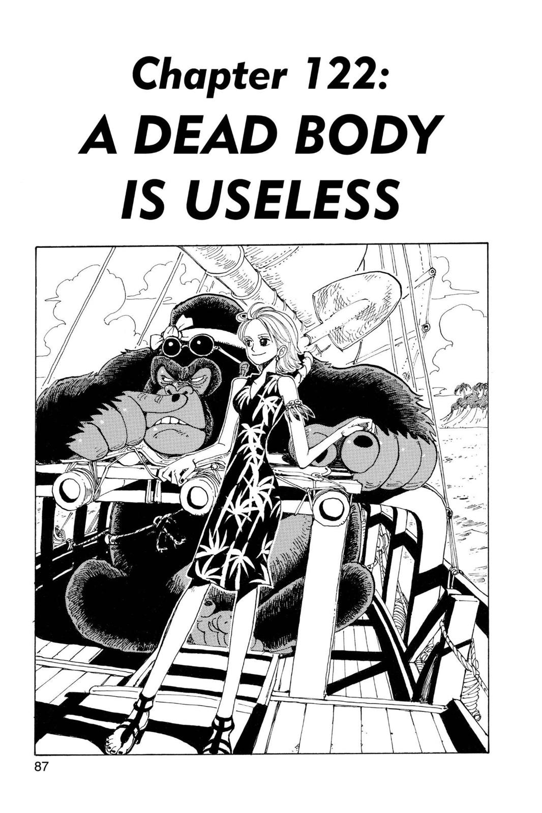 One Piece Manga Manga Chapter - 122 - image 1