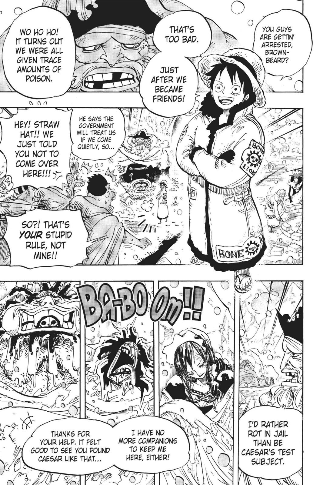 One Piece Manga Manga Chapter - 696 - image 3