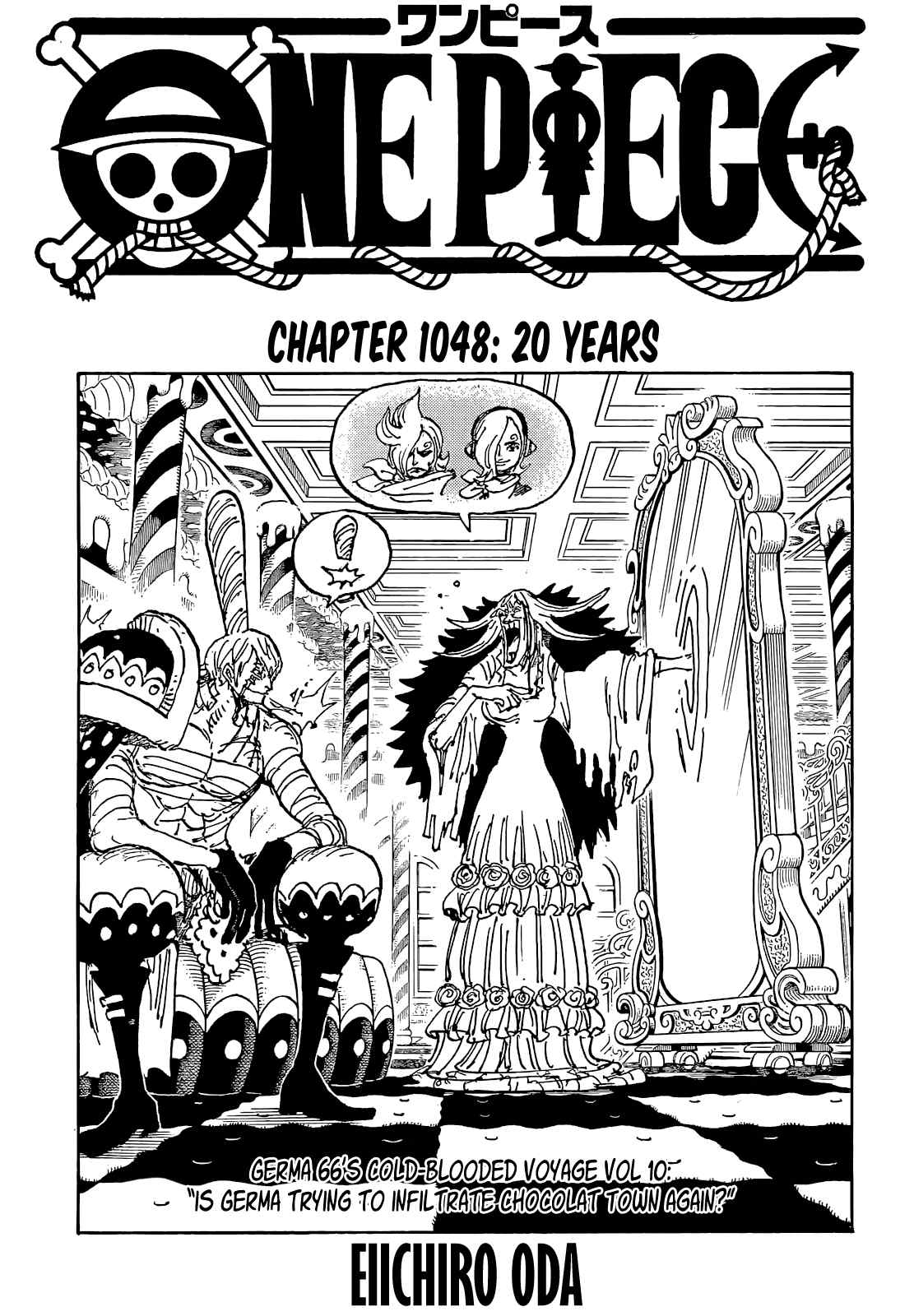 One Piece Manga Manga Chapter - 1048 - image 1