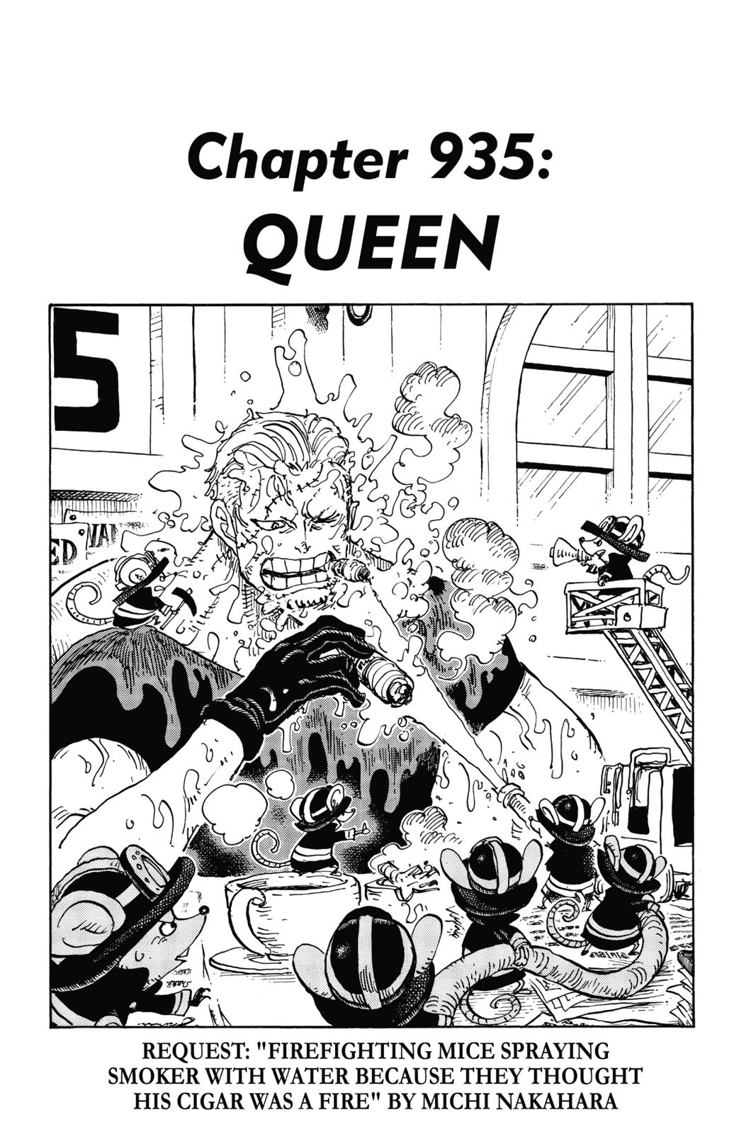 One Piece Manga Manga Chapter - 935 - image 1