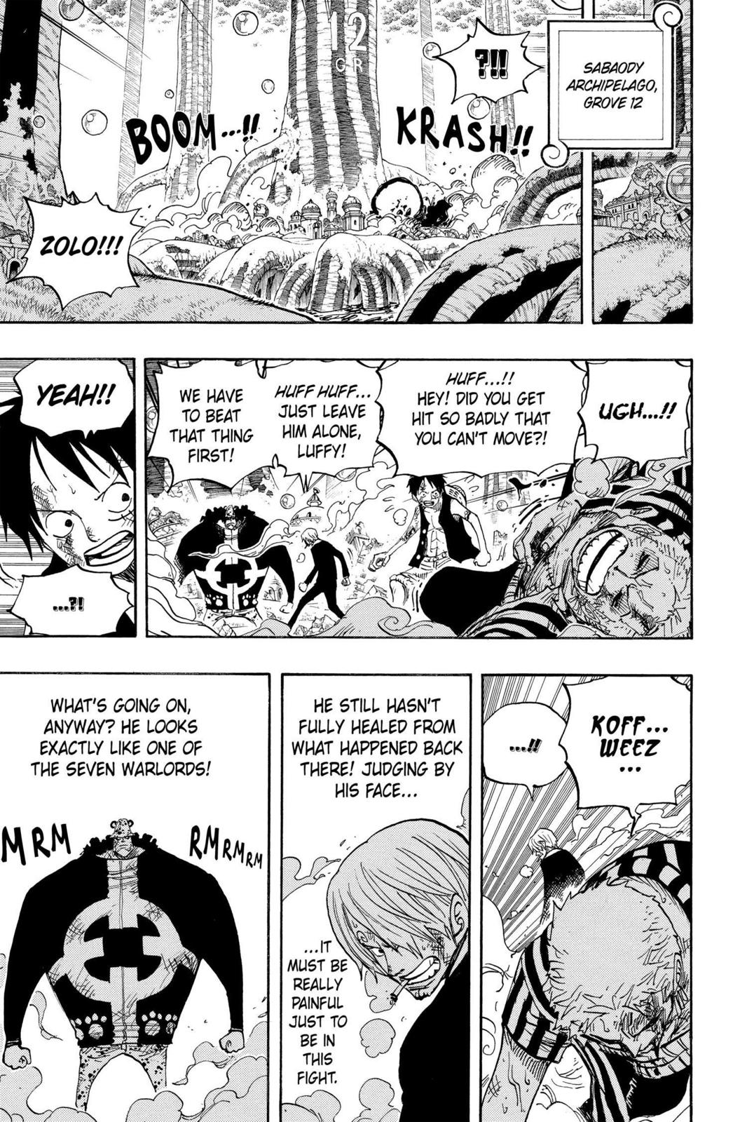 One Piece Manga Manga Chapter - 510 - image 9