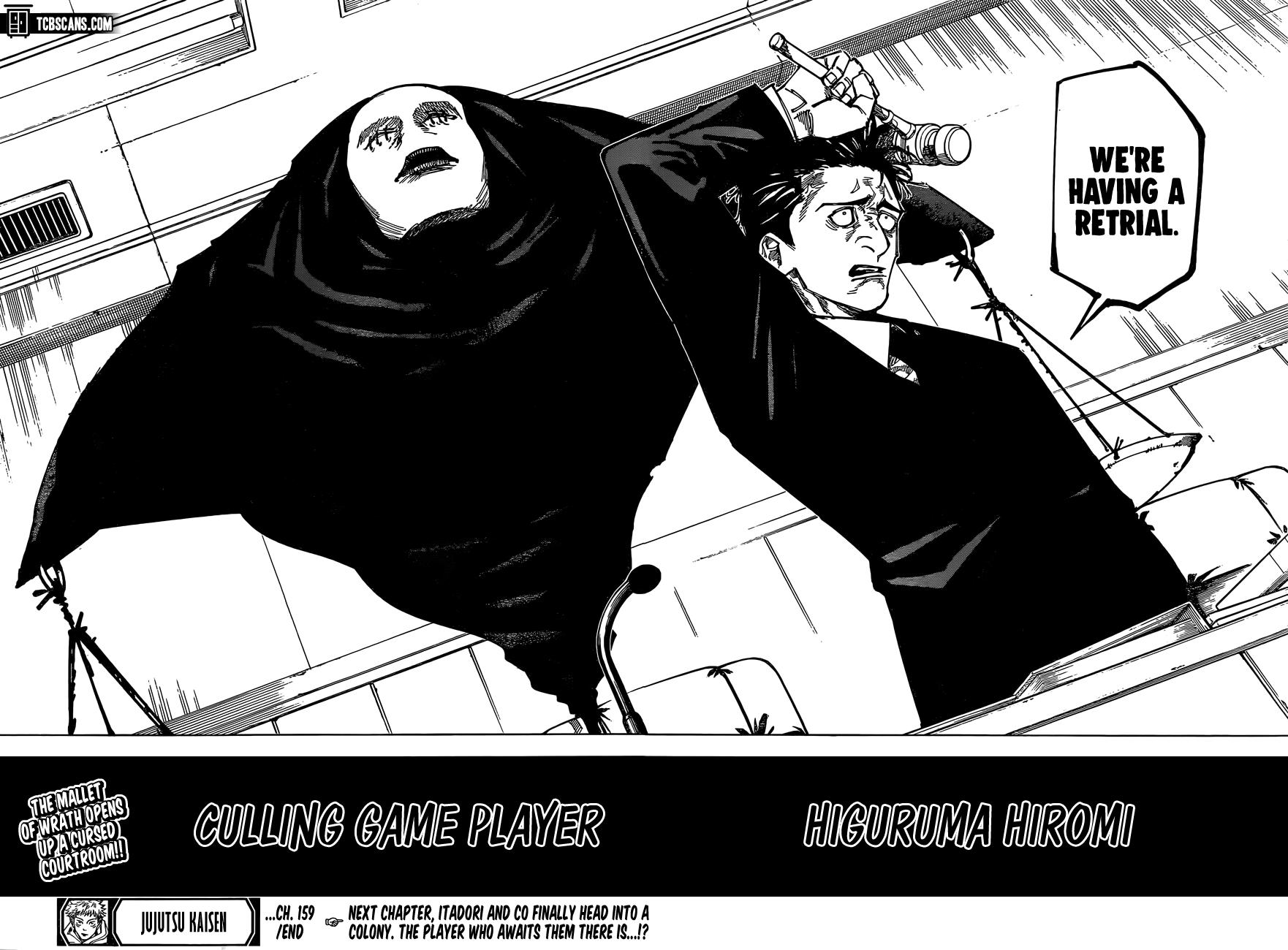 Jujutsu Kaisen Manga Chapter - 159 - image 18