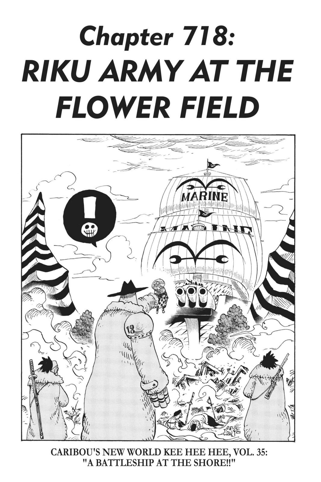 One Piece Manga Manga Chapter - 718 - image 1