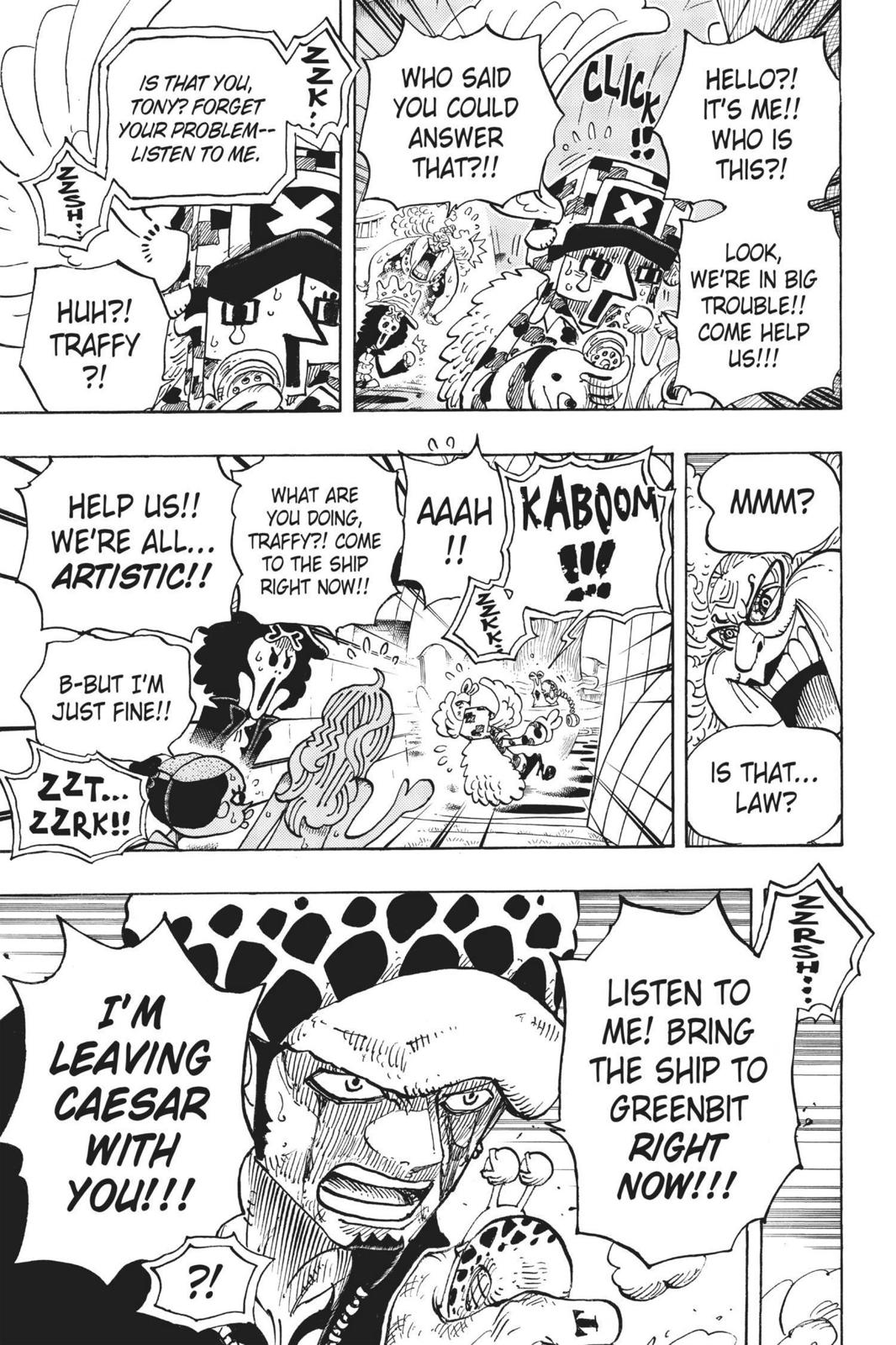 One Piece Manga Manga Chapter - 718 - image 13