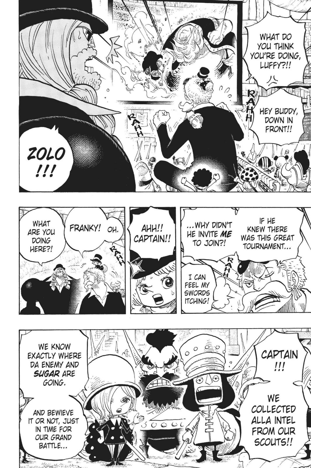 One Piece Manga Manga Chapter - 718 - image 8