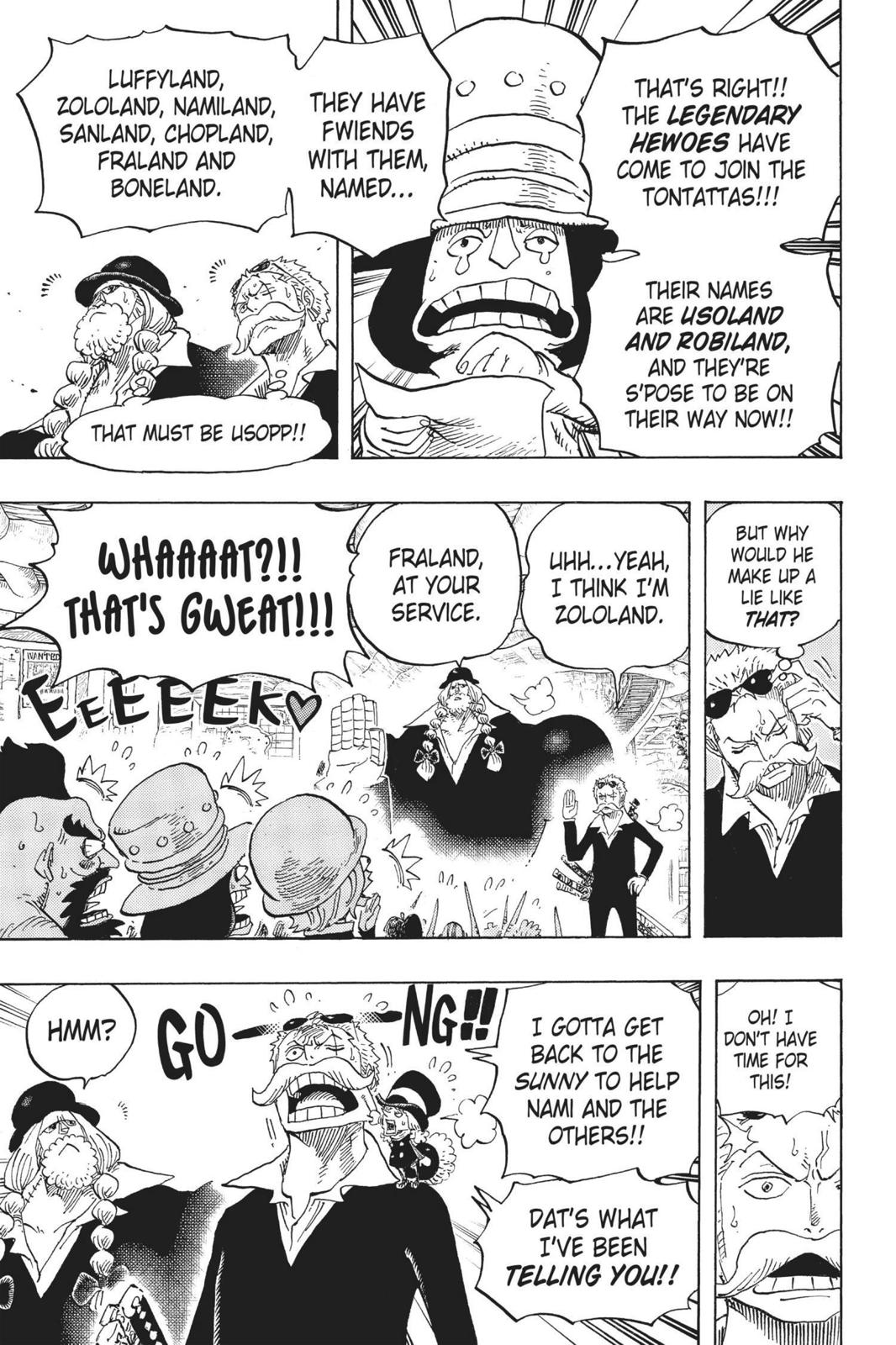 One Piece Manga Manga Chapter - 718 - image 9