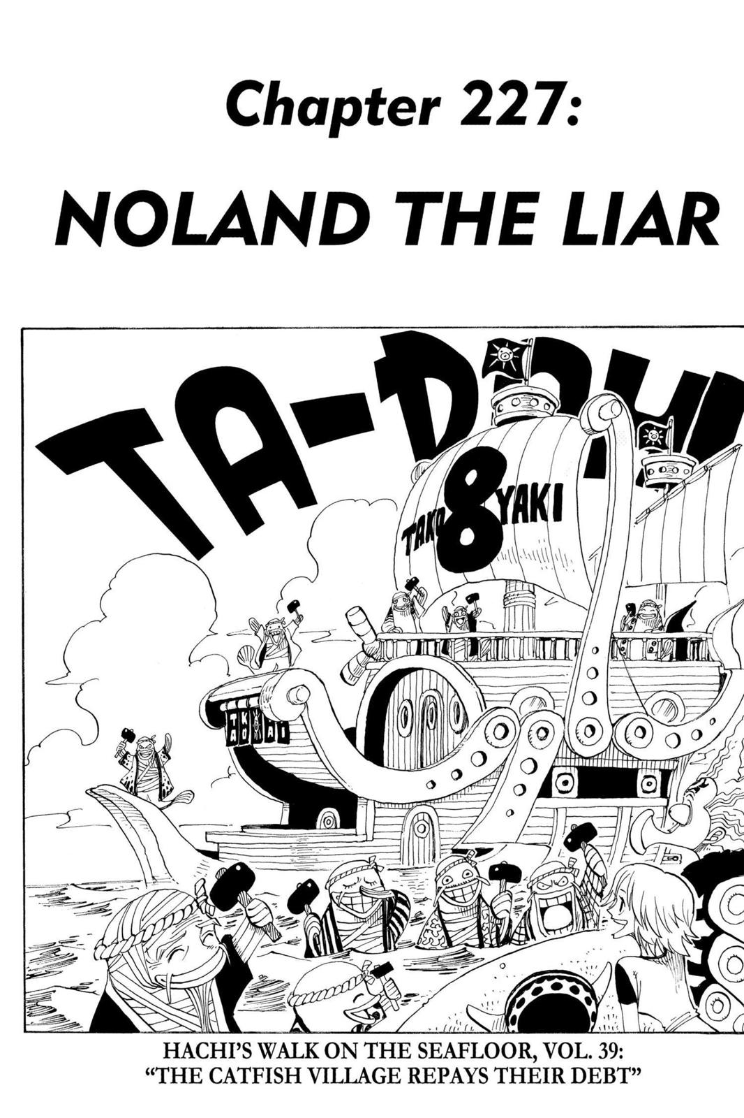 One Piece Manga Manga Chapter - 227 - image 7