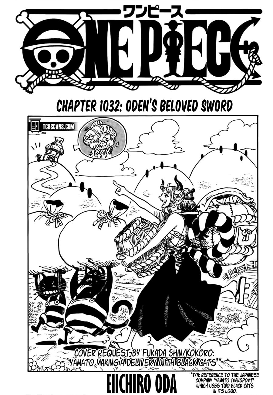 One Piece Manga Manga Chapter - 1032 - image 1