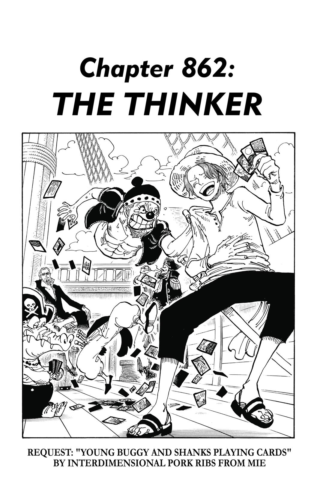 One Piece Manga Manga Chapter - 862 - image 1