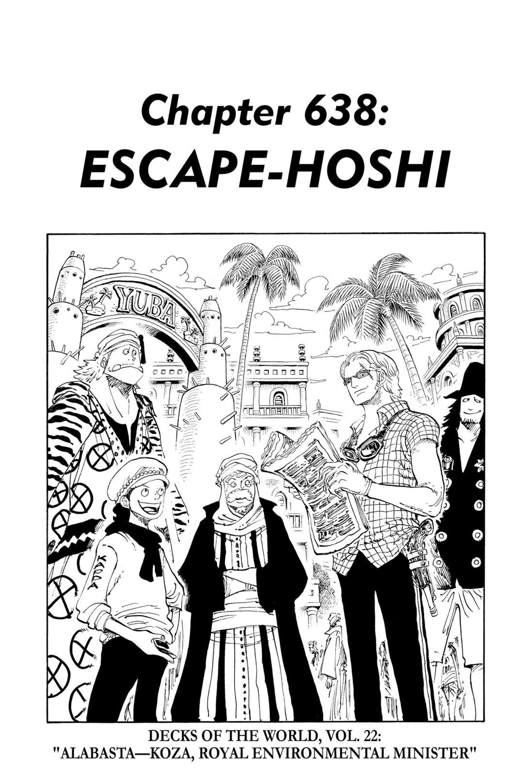 One Piece Manga Manga Chapter - 638 - image 1