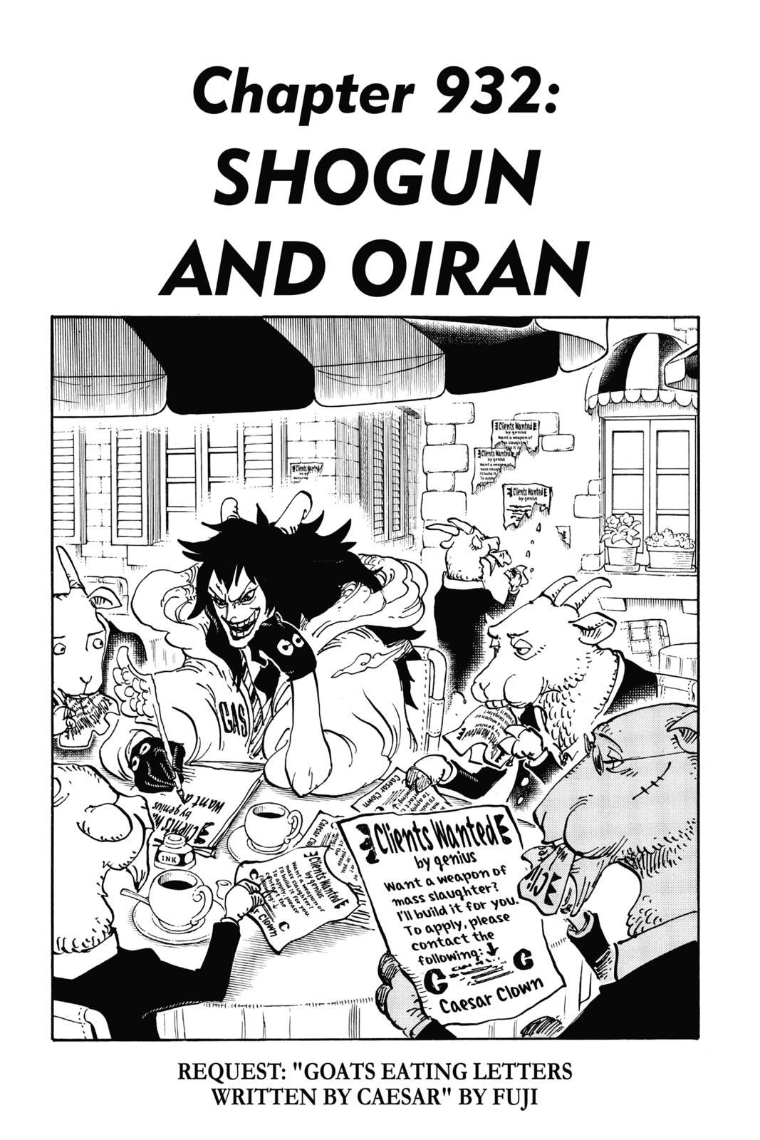 One Piece Manga Manga Chapter - 932 - image 7