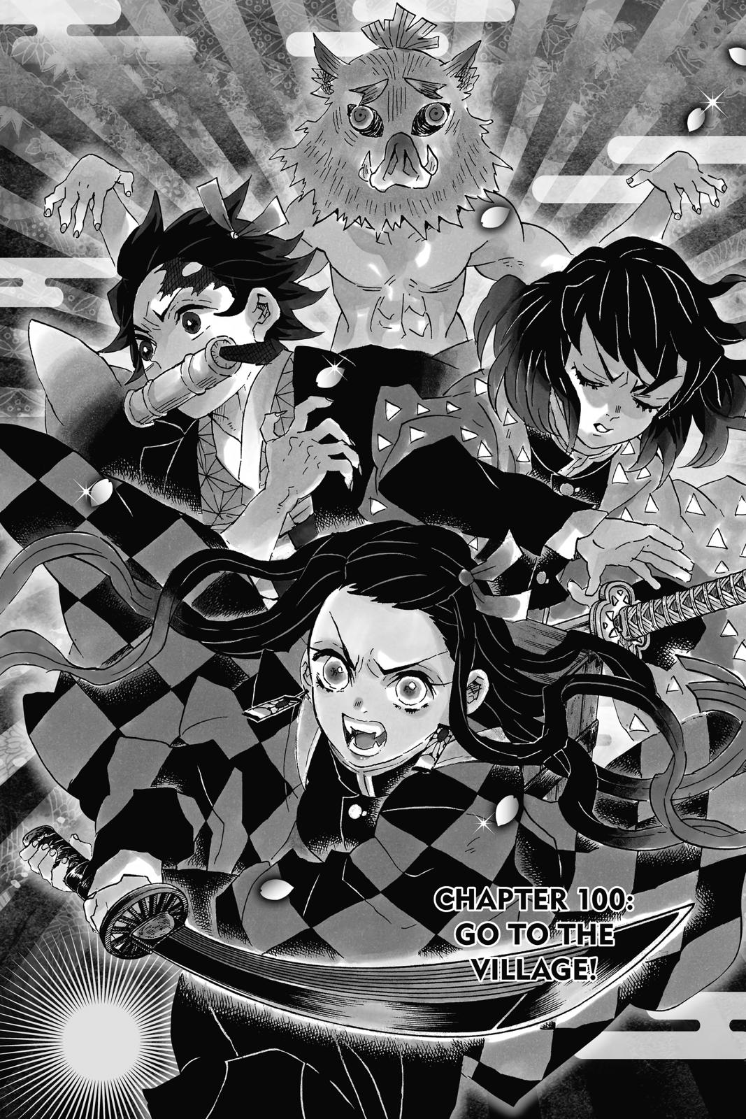 Demon Slayer Manga Manga Chapter - 100 - image 1