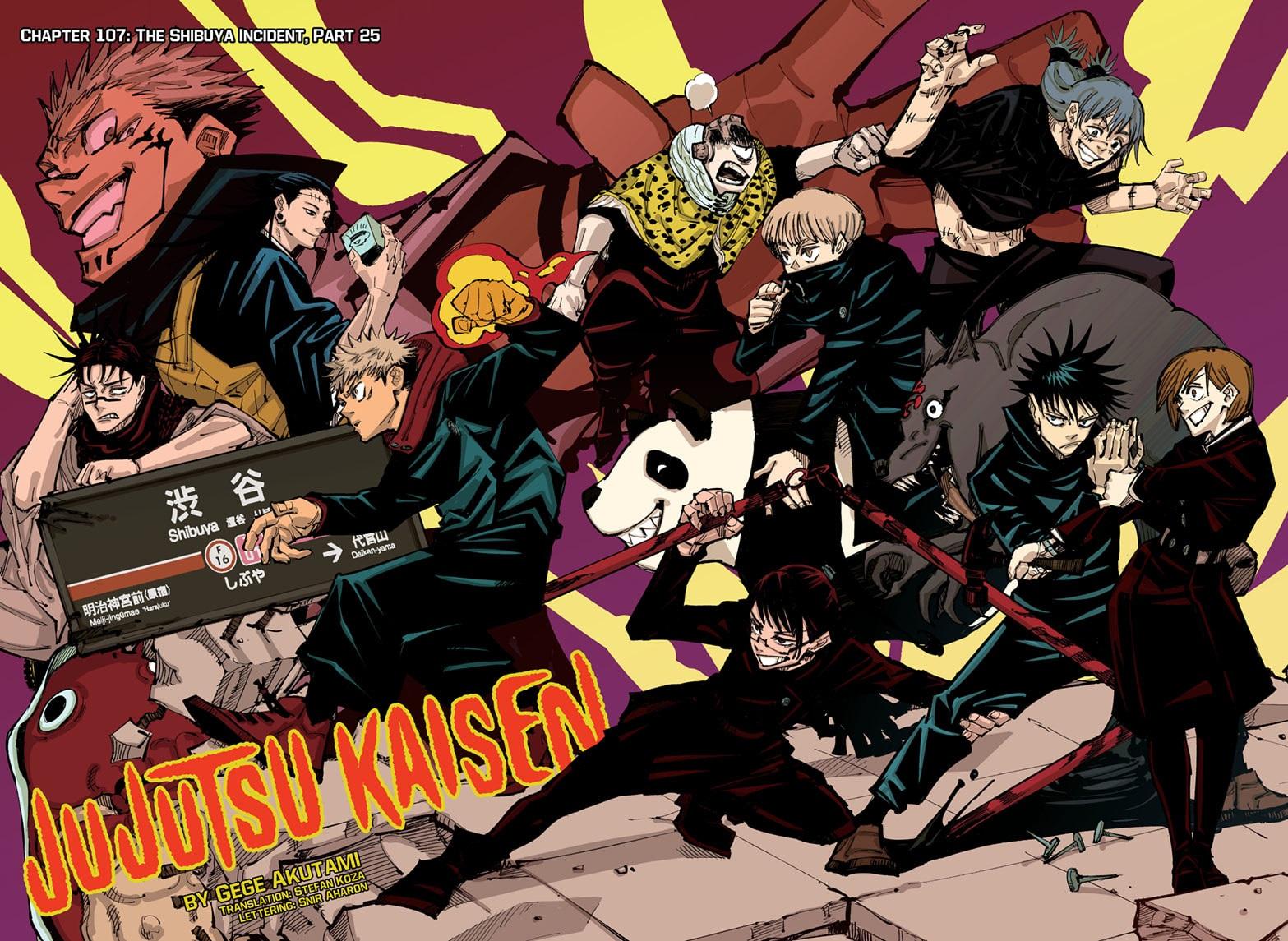 Jujutsu Kaisen Manga Chapter - 107 - image 2