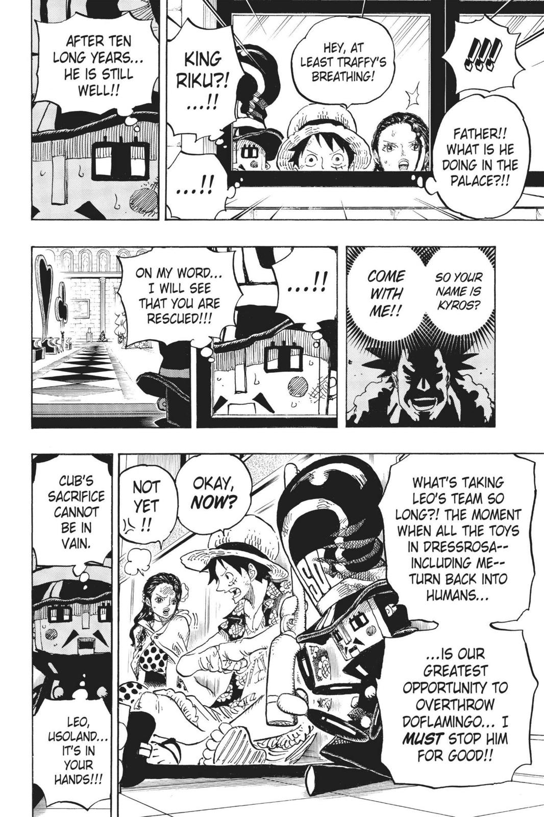 One Piece Manga Manga Chapter - 740 - image 16