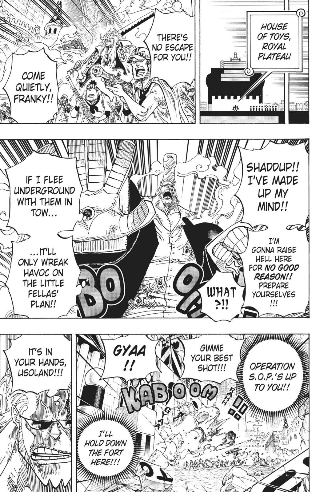 One Piece Manga Manga Chapter - 740 - image 17