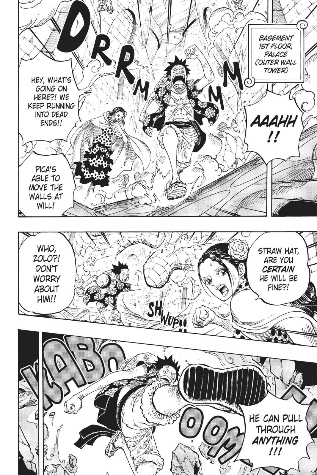 One Piece Manga Manga Chapter - 740 - image 2
