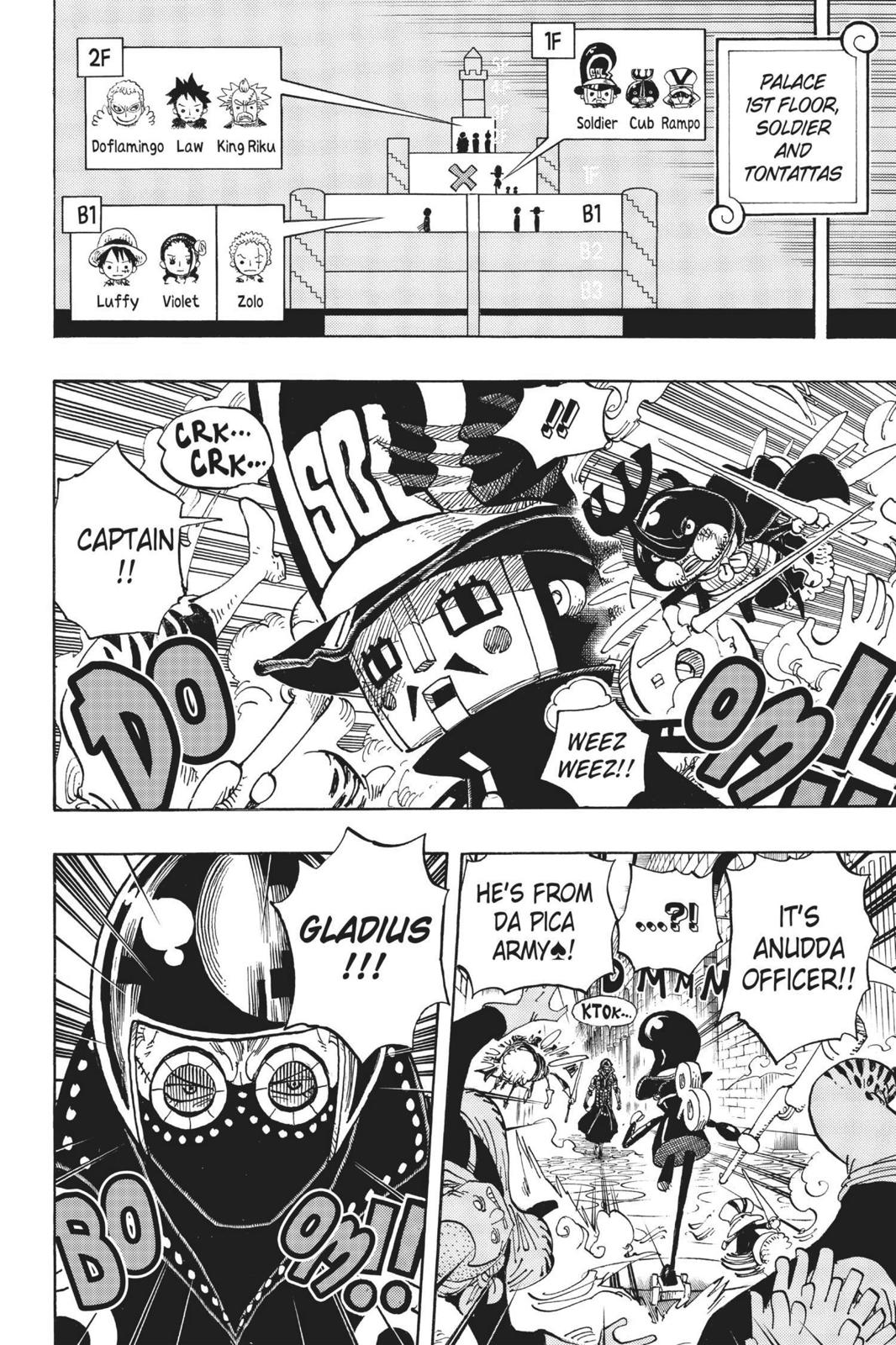 One Piece Manga Manga Chapter - 740 - image 4