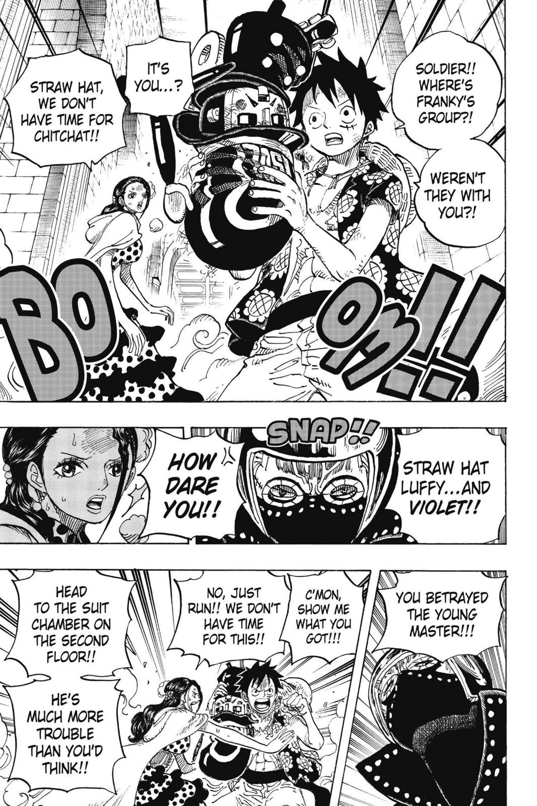 One Piece Manga Manga Chapter - 740 - image 9